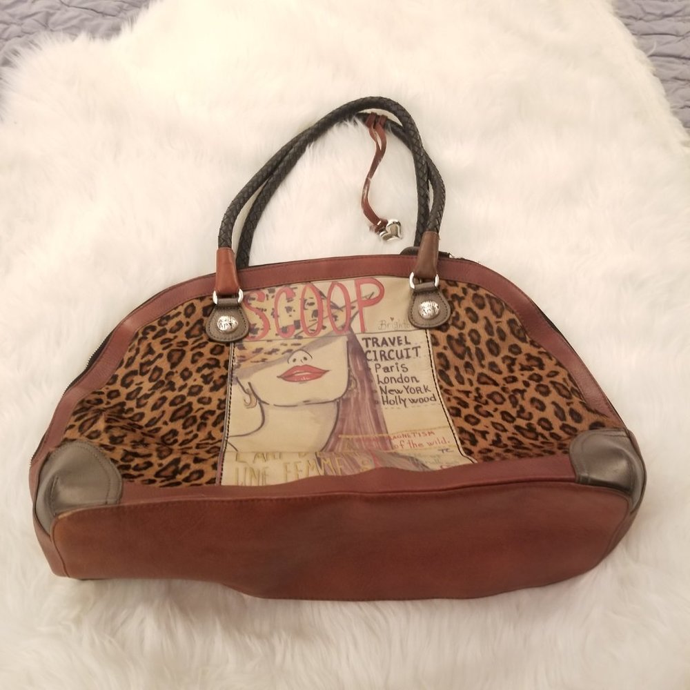 BRIGHTON Tote Bag Purse Scoop Art of the Handbag